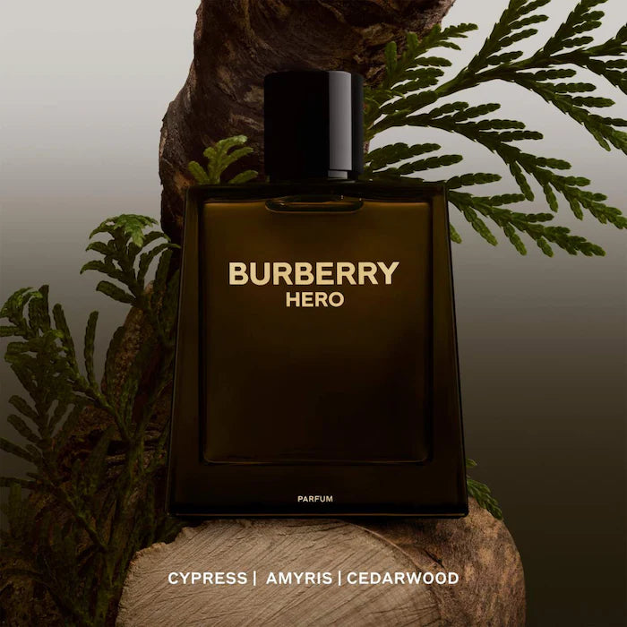 BURBERRY 
Hero Parfum with Cedarwood